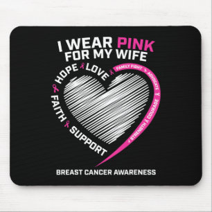 Alfombrilla De Ratón Hombres De Esposo Que Uso De Rosa Para Mi Esposa C
