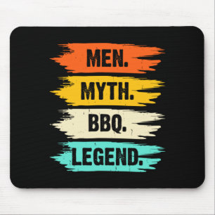 Alfombrilla De Ratón Hombres hombres mito leyenda barbacoa del día del 