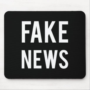 Alfombrilla De Ratón Hombres Medios De Comunicación De Noticias Falsas