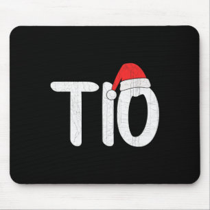 Alfombrilla De Ratón Hombres Navidades Santa Hat Familia Tio Xmas