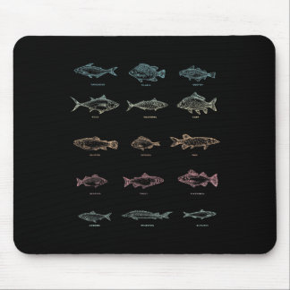 Alfombrilla De Ratón Hombres pescando regalo chicos pescado pescadores 