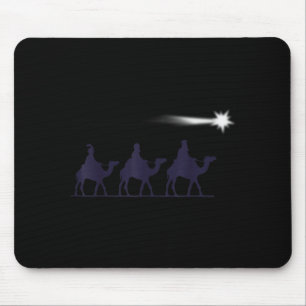 Alfombrilla De Ratón Hombres Sabios Natividad Navidad Regalo Cristiano