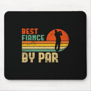 Alfombrilla De Ratón Hombres Vintage Mejor Pelea Por Par Funny Golf Fia