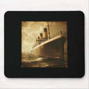 Alfombrilla De Ratón Hombres W del barco de crucero Rms Titanic vintage