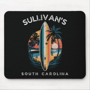 Alfombrilla De Ratón Hombres y mujeres de Sullivan surfearon en Carolin