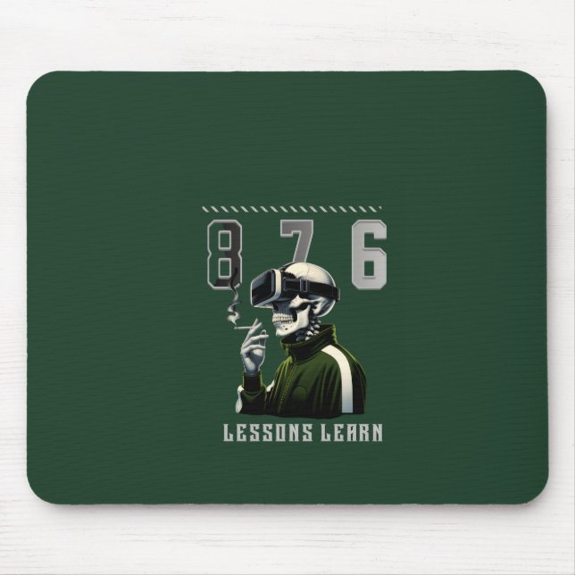 Alfombrilla De Ratón Home/Office 876 LESSONS LEARN Mousepad (Frente)