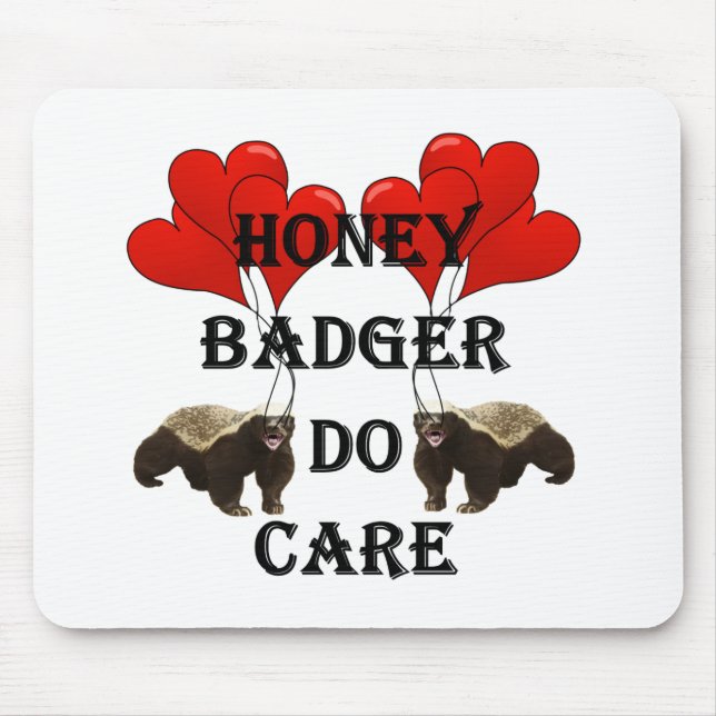 Alfombrilla De Ratón Honey badger (Frente)