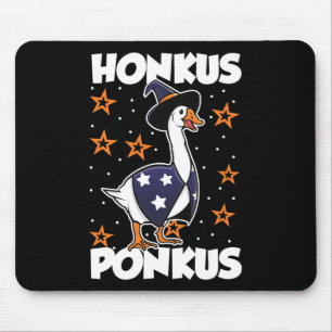 Alfombrilla De Ratón Honkus Ponkus Funny Halloween Bruja linda ganso co