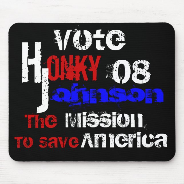 Alfombrilla De Ratón Honky Johnson 08 Mousepad (Frente)