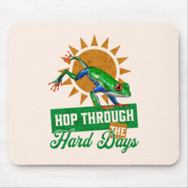 Alfombrilla De Ratón Hop through Hard Days Amazon Tree Frog