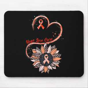 Alfombrilla De Ratón Hope Love Cure Fighter Sunflower Rsd Crps Awarenes