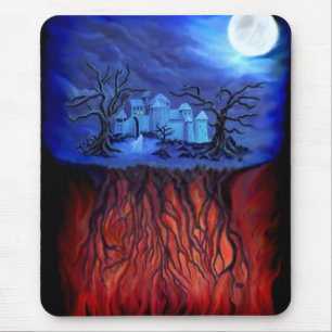 Alfombrilla De Ratón Hora de la bruja, entre el cielo y el infierno