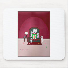 Alfombrilla De Ratón Hora de la Historia Westie Mousepad