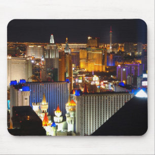 Alfombrilla De Ratón Hora de la noche de Las Vegas