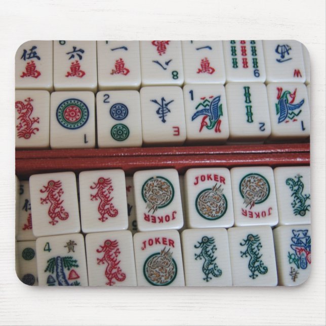 Alfombrilla De Ratón Hora para el Mah-Jongg (Frente)