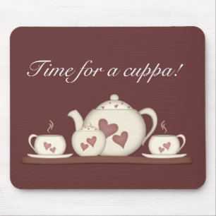 Alfombrilla De Ratón ¡Hora para un cuppa!