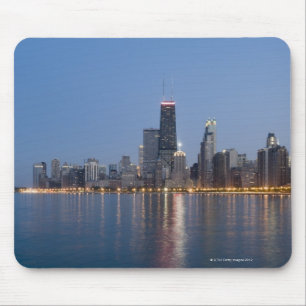 Alfombrilla De Ratón Horizonte céntrico de Chicago
