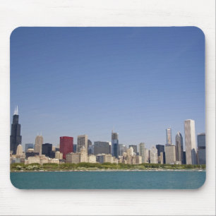 Alfombrilla De Ratón Horizonte de Chicago, Illinois, EE. UU.