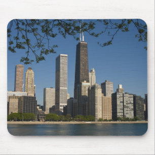 Alfombrilla De Ratón horizonte de Chicago y lago Michigan, Lake Shore