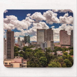 Alfombrilla De Ratón Horizonte de los hoteles en Polanco Ciudad de