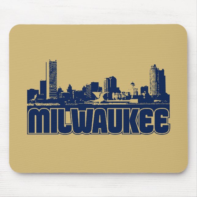 Alfombrilla De Ratón Horizonte de Milwaukee (Frente)
