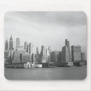 Alfombrilla De Ratón Horizonte de New York City del Estado de Nuevo