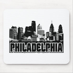 Alfombrilla De Ratón Horizonte de Philadelphia