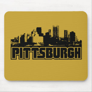 Alfombrilla De Ratón Horizonte de Pittsburgh