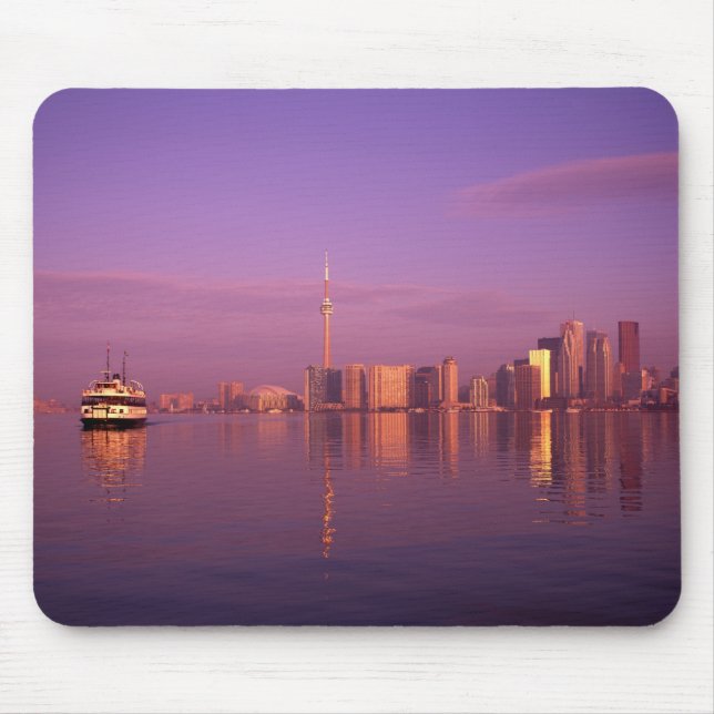 Alfombrilla De Ratón Horizonte de Toronto, Ontario, Canadá (Frente)