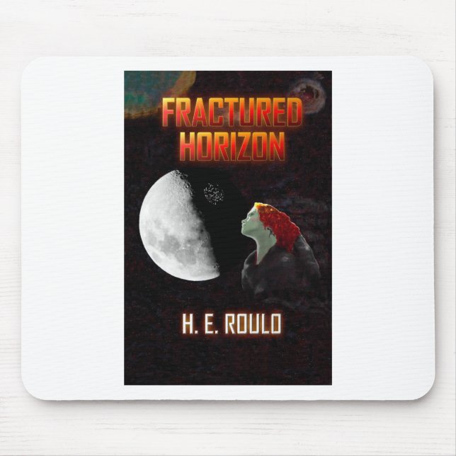 Alfombrilla De Ratón Horizonte fracturado Mousepad (Frente)