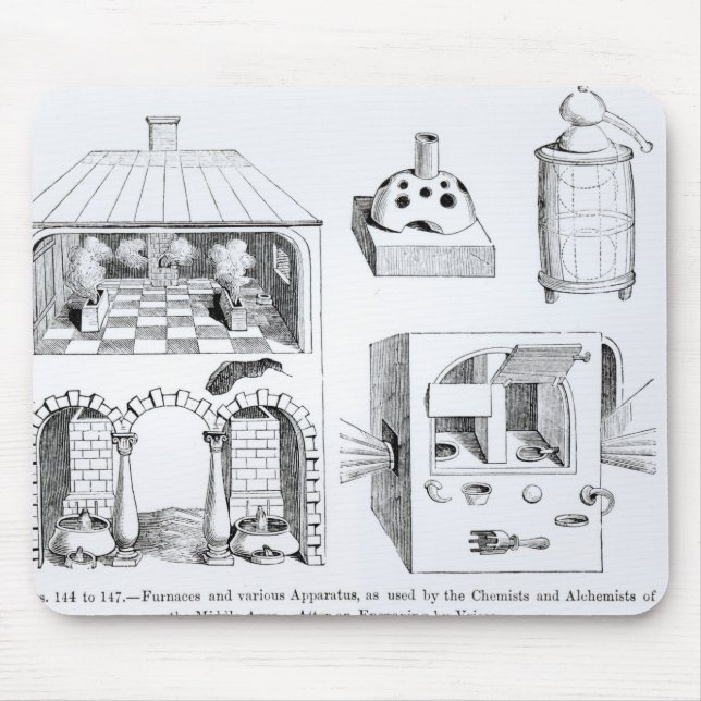 Alfombrilla De Ratón Hornos y diverso aparato (Frente)