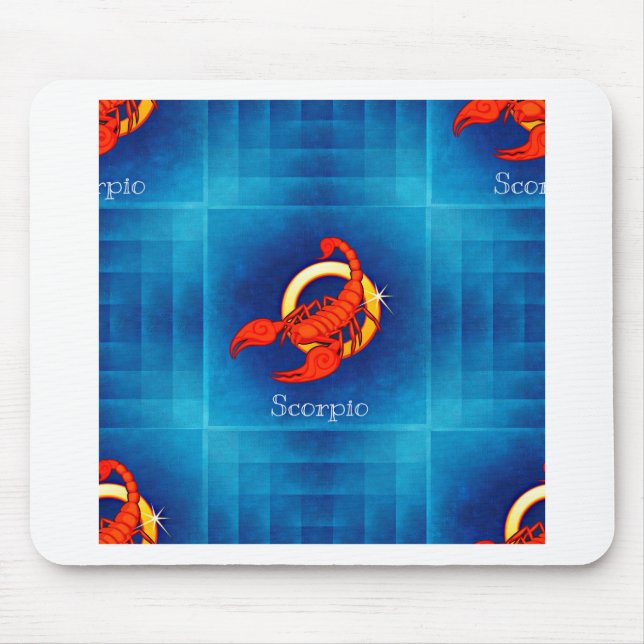 Alfombrilla De Ratón horoscopio escorpio (Frente)
