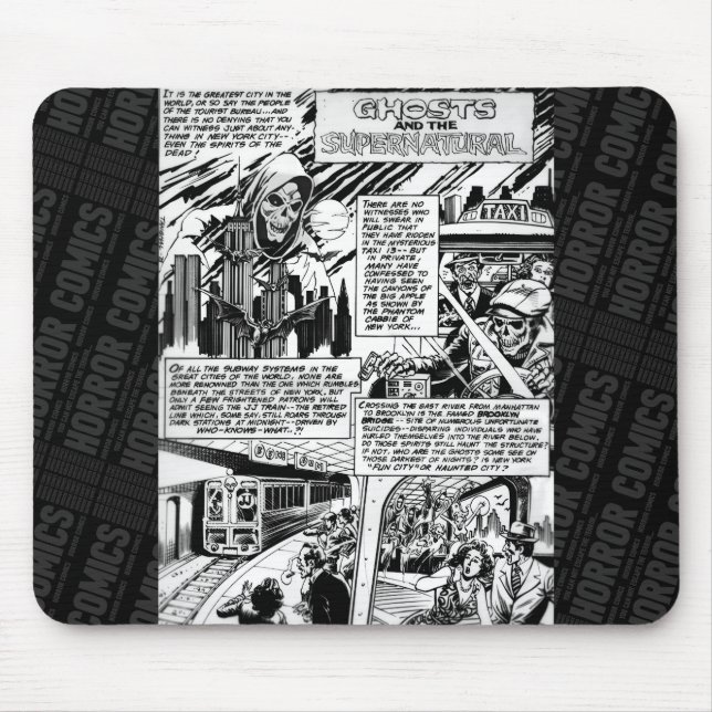 Alfombrilla De Ratón HORROR Comics Mousepad (Frente)