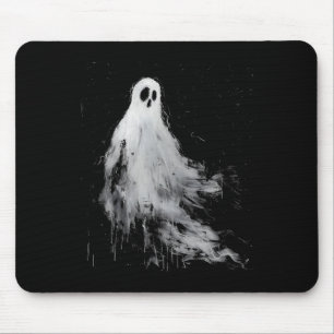 Alfombrilla De Ratón Horror fantasma espeluznante Tristeza Halloween Gr