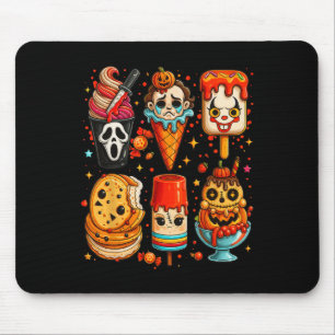 Alfombrilla De Ratón Horror Película Summer Popsicle Halloween Ice Crea