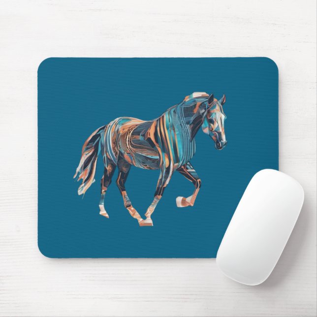 Alfombrilla De Ratón Horse Mousepad (Con ratón)
