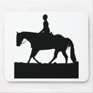 Alfombrilla De Ratón Horse Silhouette