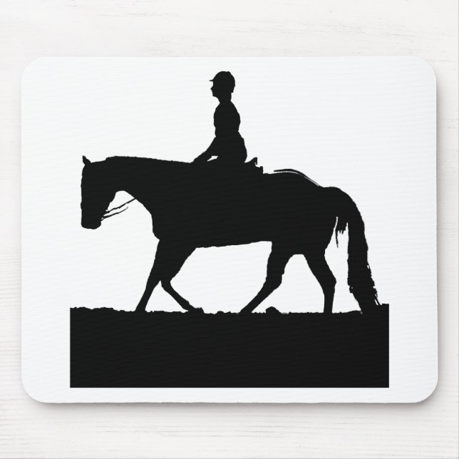 Alfombrilla De Ratón Horse Silhouette (Frente)