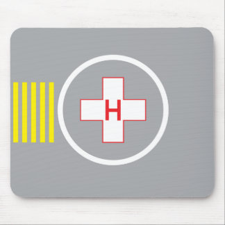 Alfombrilla De Ratón Hospital 6 de Mousepad del helipuerto