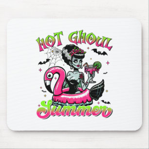 Alfombrilla De Ratón Hot Ghoul Verano Halloween Playa Vibes Estética