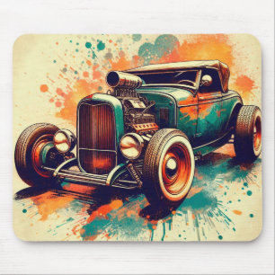 Alfombrilla De Ratón Hot Rod