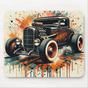 Alfombrilla De Ratón Hot Rod