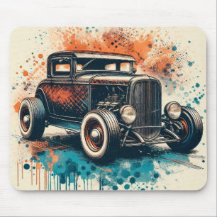 Alfombrilla De Ratón Hot Rod