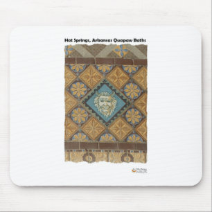 Alfombrilla De Ratón Hot Springs, AR Quapaw Dome Tiles Regalos