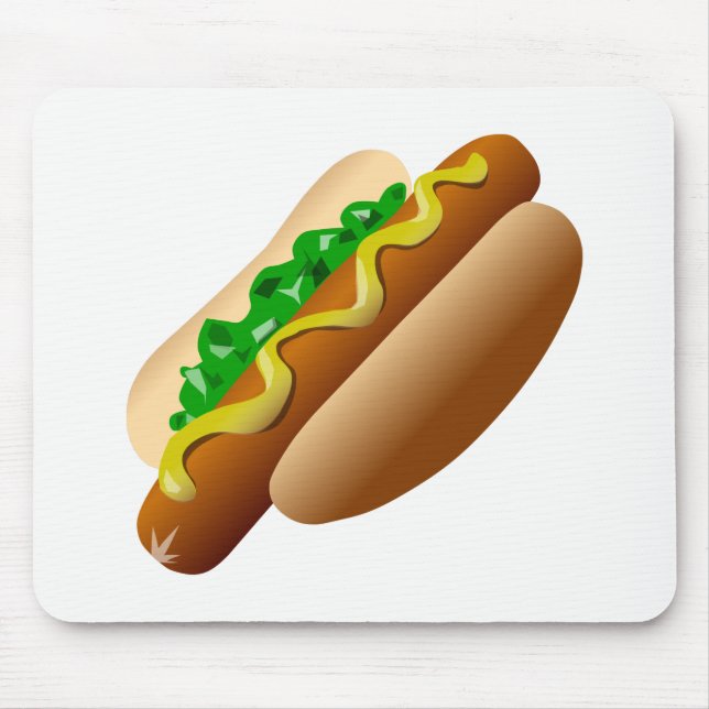 Alfombrilla De Ratón Hotdog (Frente)