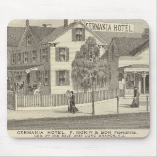 Alfombrilla De Ratón Hotel Germania, Long Branch y Hughes Brothers