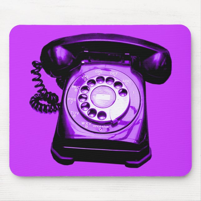 Alfombrilla De Ratón Hotline Purple (Frente)