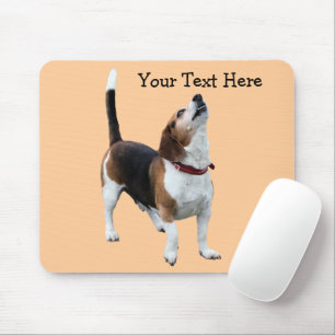 Alfombrilla De Ratón Howling Beagle Cute Dog Mousepad