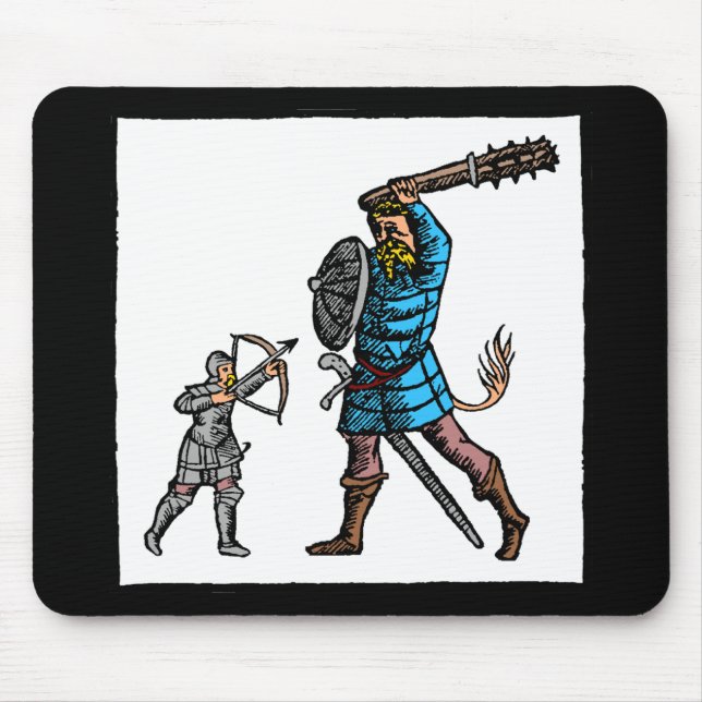 Alfombrilla De Ratón Hoyos y peligros Mousepad (Frente)