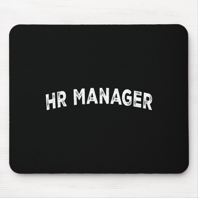 Alfombrilla De Ratón Hr Manager  (Frente)